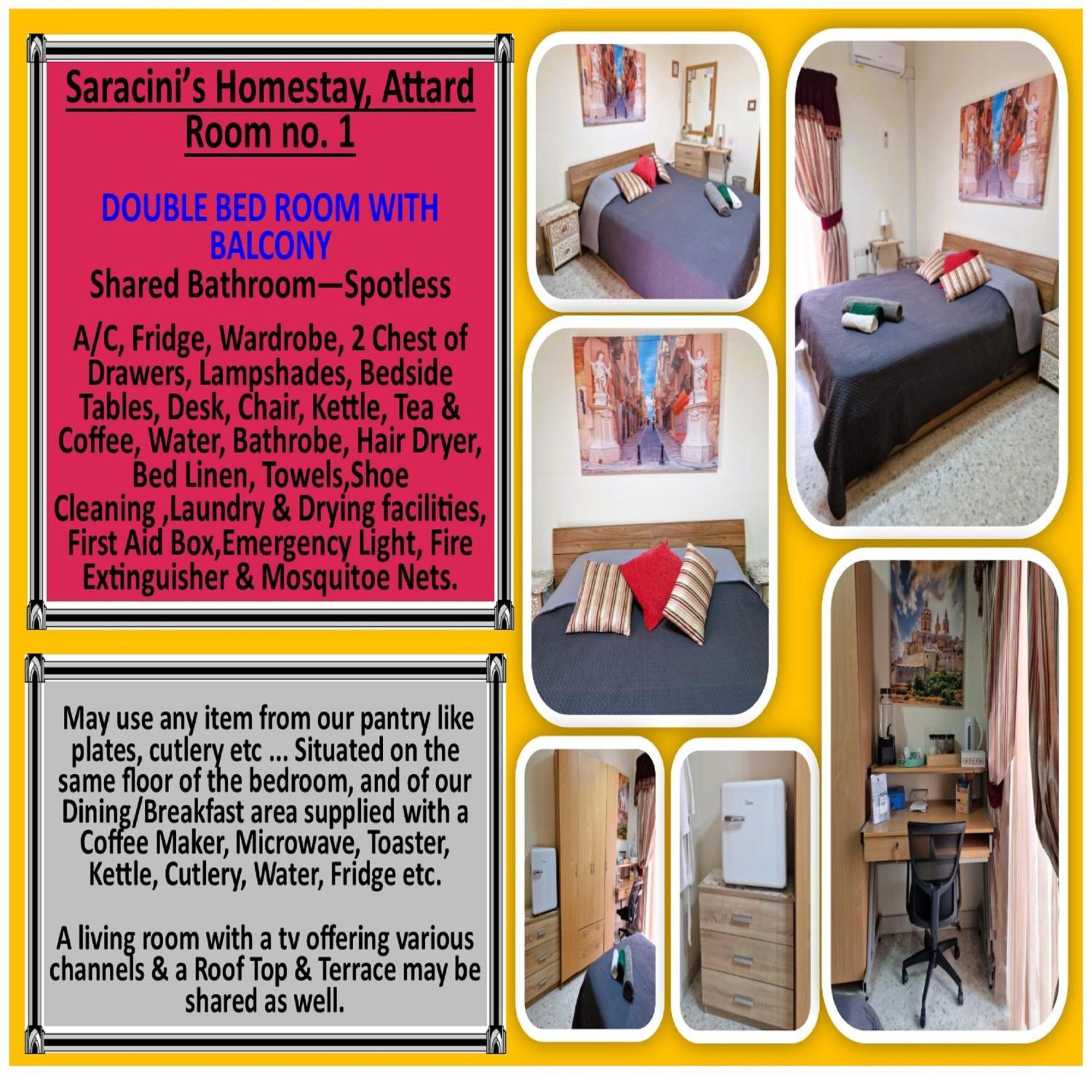 Saracini'S Homestay Attard Екстер'єр фото